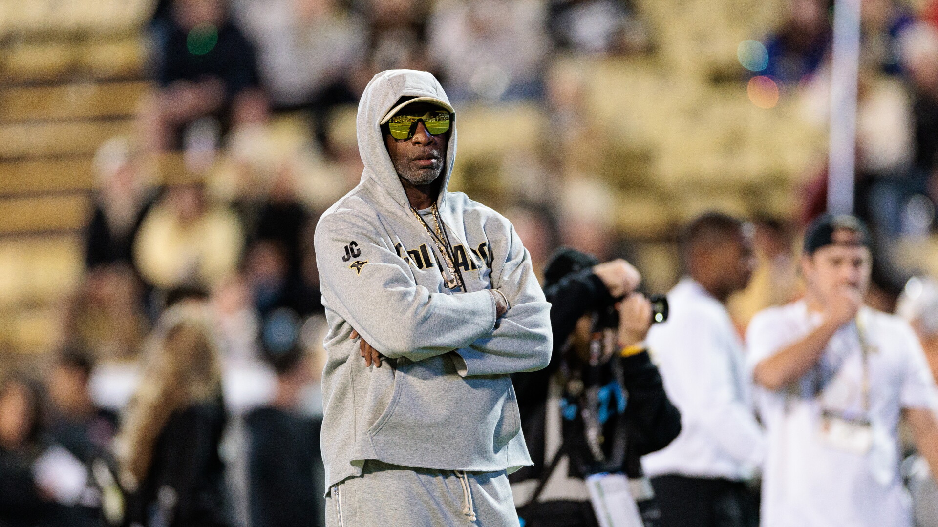 Deion Sanders says offer of $50,000 to critics was a joke