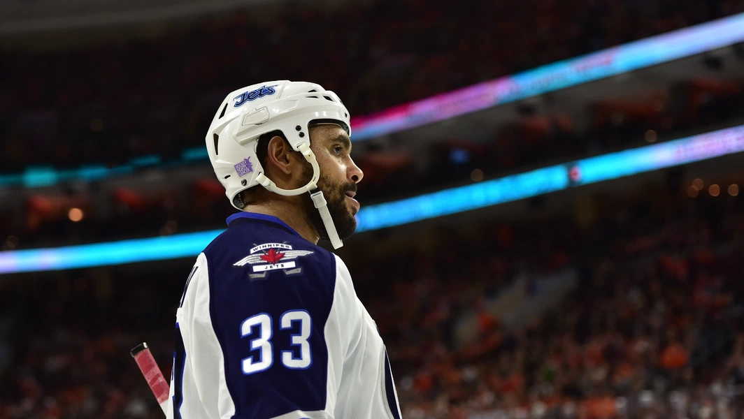 Byfuglien says Heritage Classic gave him overdue farewell