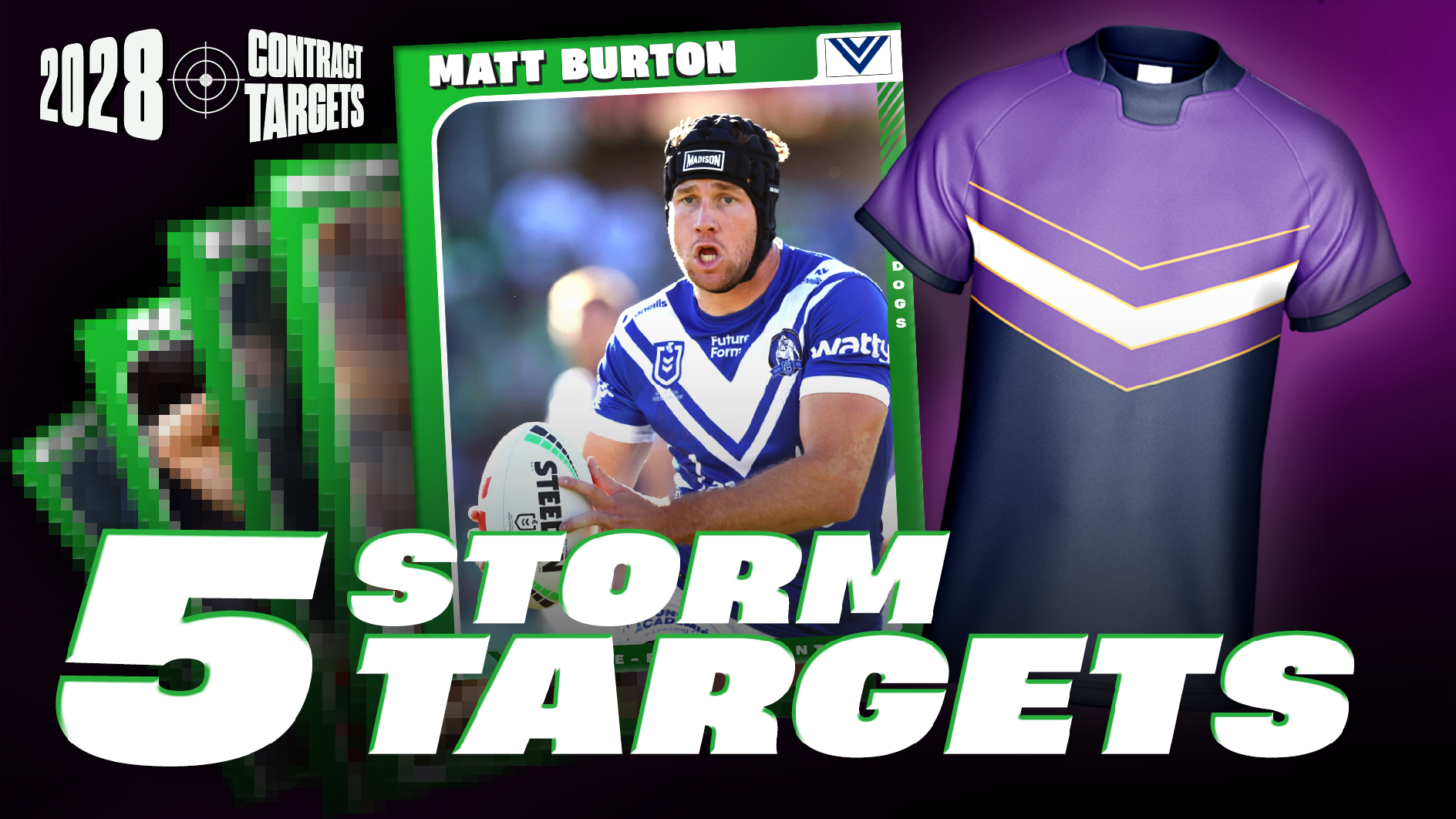 Five players the Melbourne Storm must target from November 1