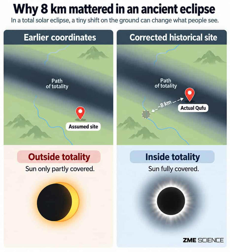 A 2,700-year-old Chinese eclipse record is helping scientists ...