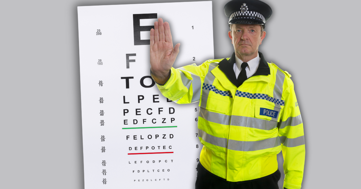 Motorists must pass 20-metre roadside eye test or could face £1,000 fine