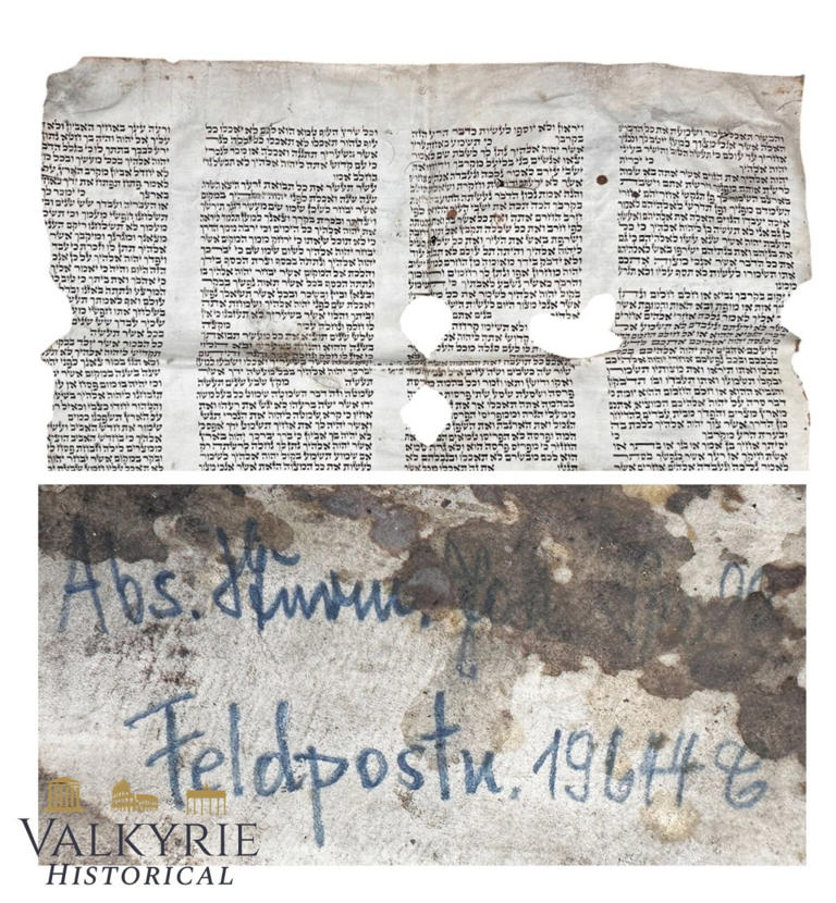 Auction Canceled of Nazi-looted Torah fragment after Israeli government ...