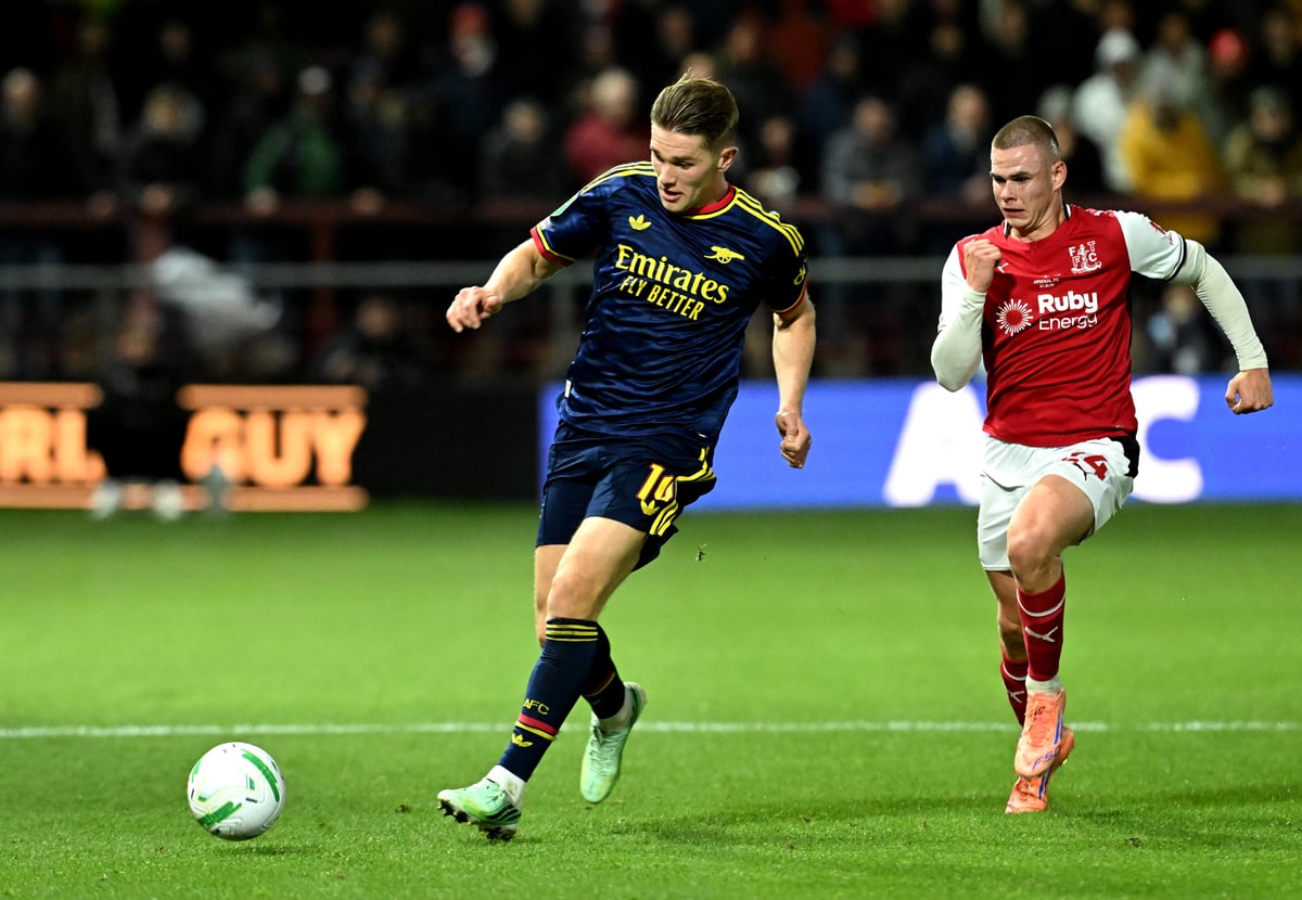 Fleetwood 1-1 Arsenal: Gyokeres bundles home equaliser - Live