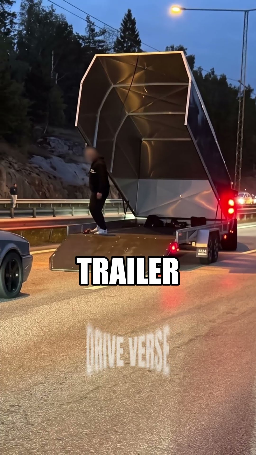 No US street racer survives here! ☠️ [Credit:@1320video]