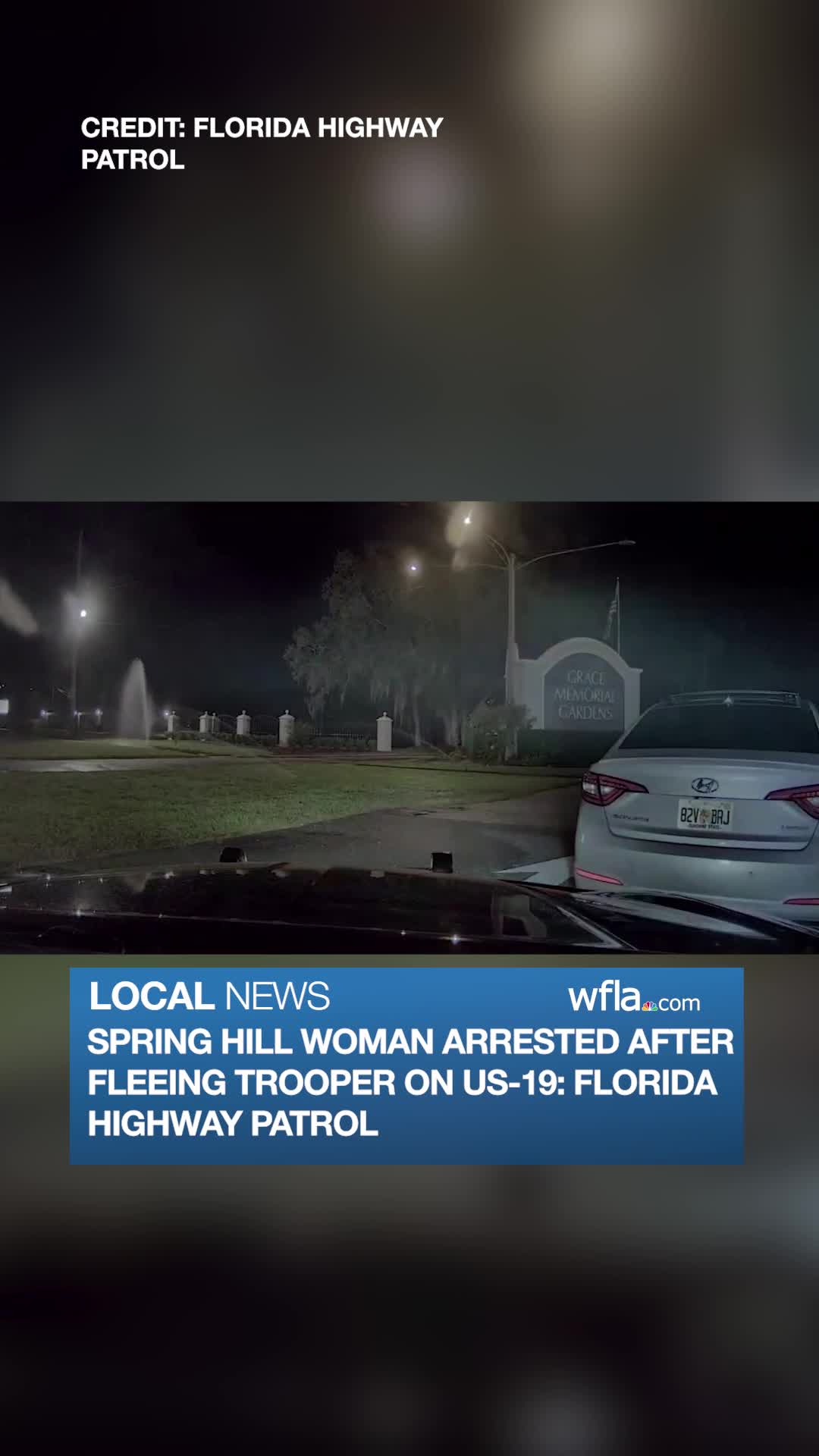 Spring Hill woman arrested after fleeing trooper on US-19: FHP