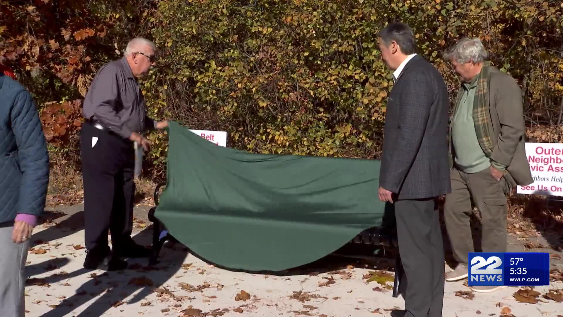 Dedicated bench honors Springfield neighborhood advocate