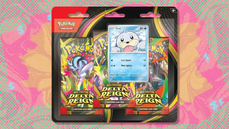 The Pokémon TCG Delta Reign 3-pack blister is already on sale at Amazon ...