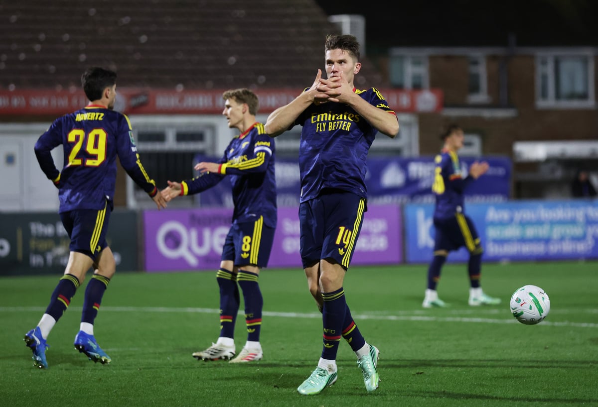 Fleetwood 1-1 Arsenal: Gunners pushing for second goal - Live