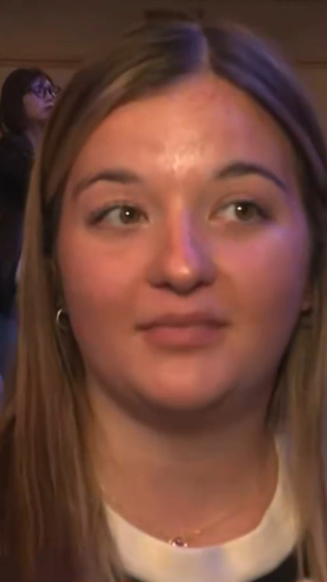 Reporter steals the show