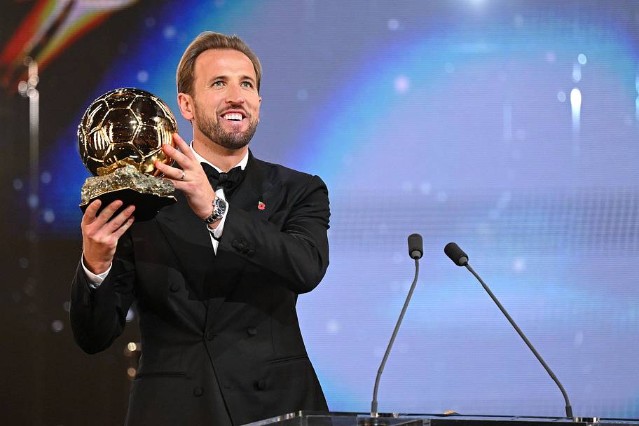 Harry Kane remains on Barcelona’s shortlist. | Jeff Spicer/UEFA/Getty Images