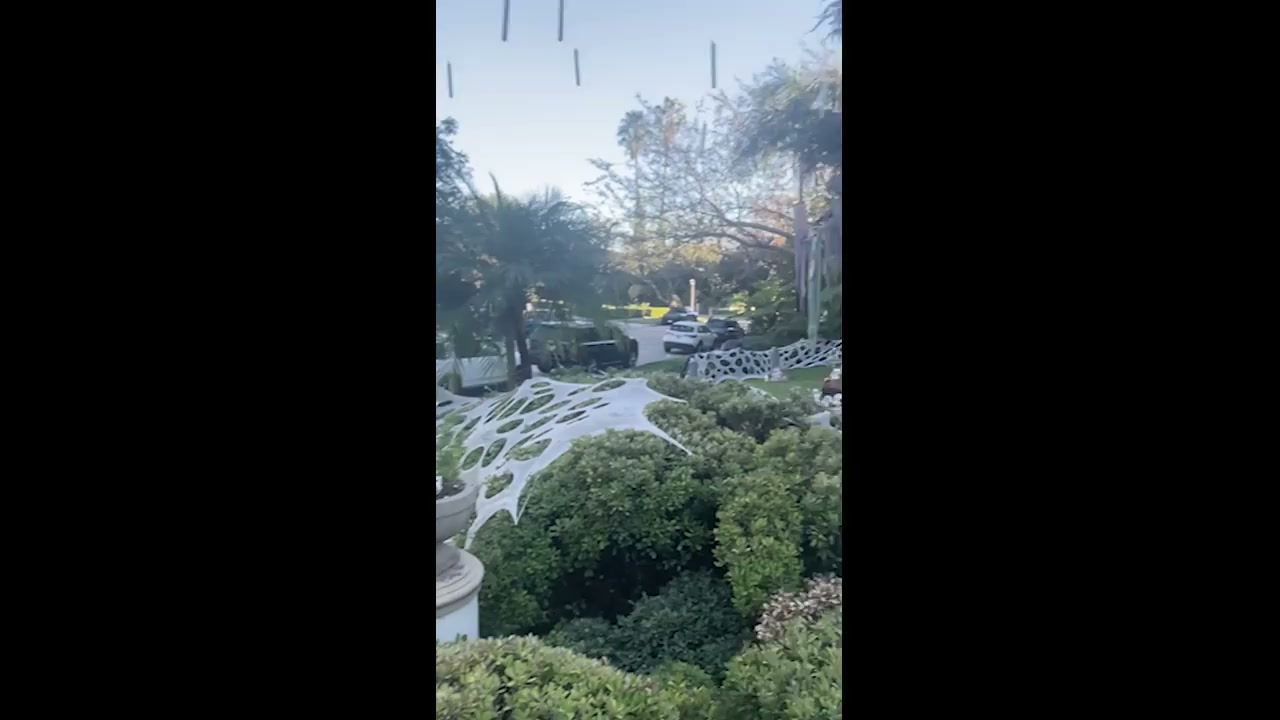 Wealthy LA residents spend thousands decorating for Halloween
