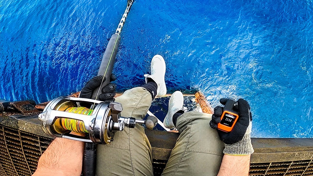 Survival fishing 150 feet above the world's most dangerous hotel