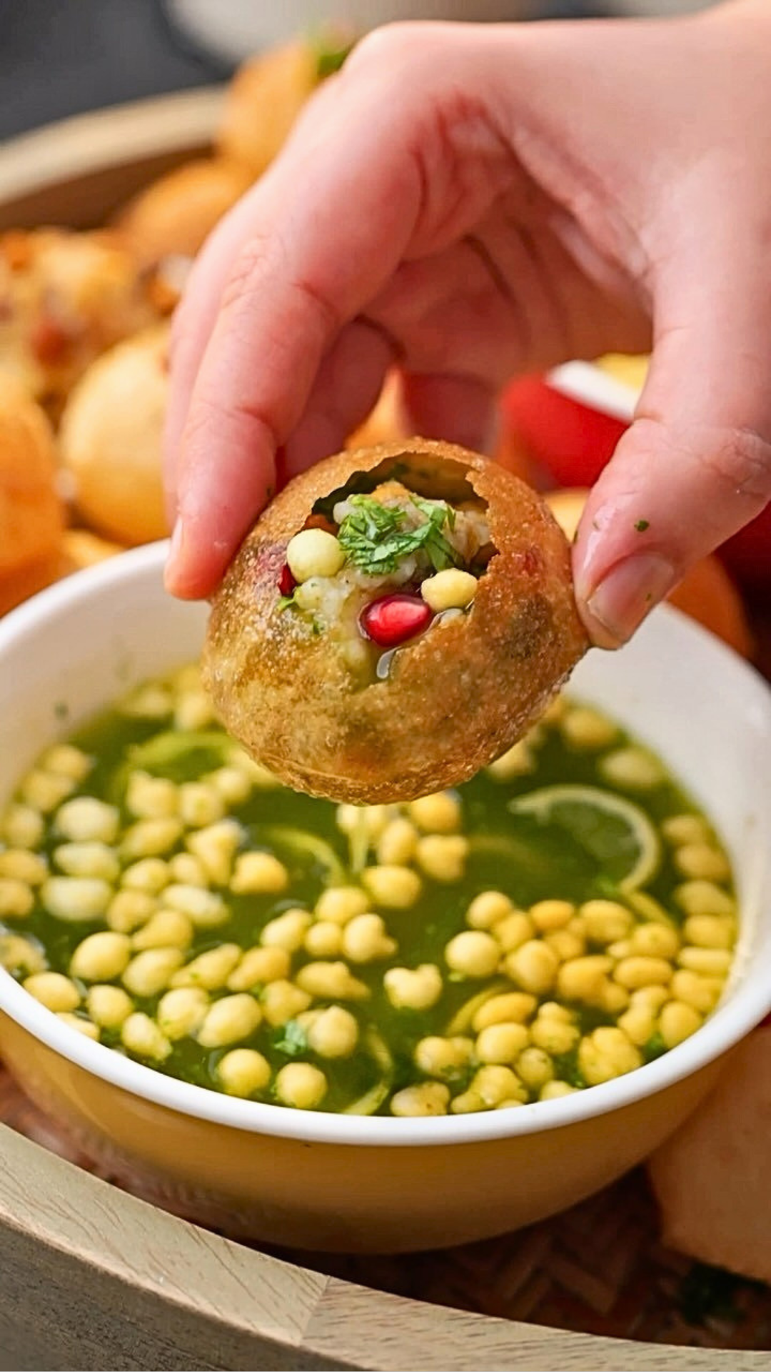Two homemade pani puri water recipes full of flavor