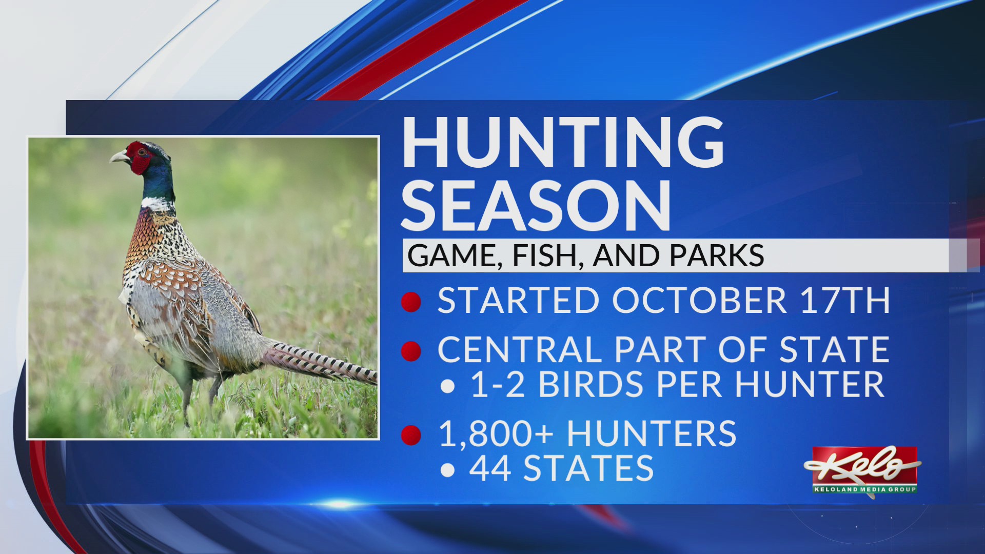 'Fantastic opening weekend': Early South Dakota hunting stats