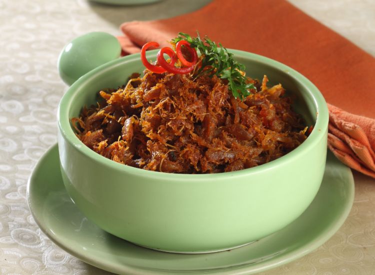Resep rendang ayam suwir kering, ide lauk yang nikmat awet tahan lama
