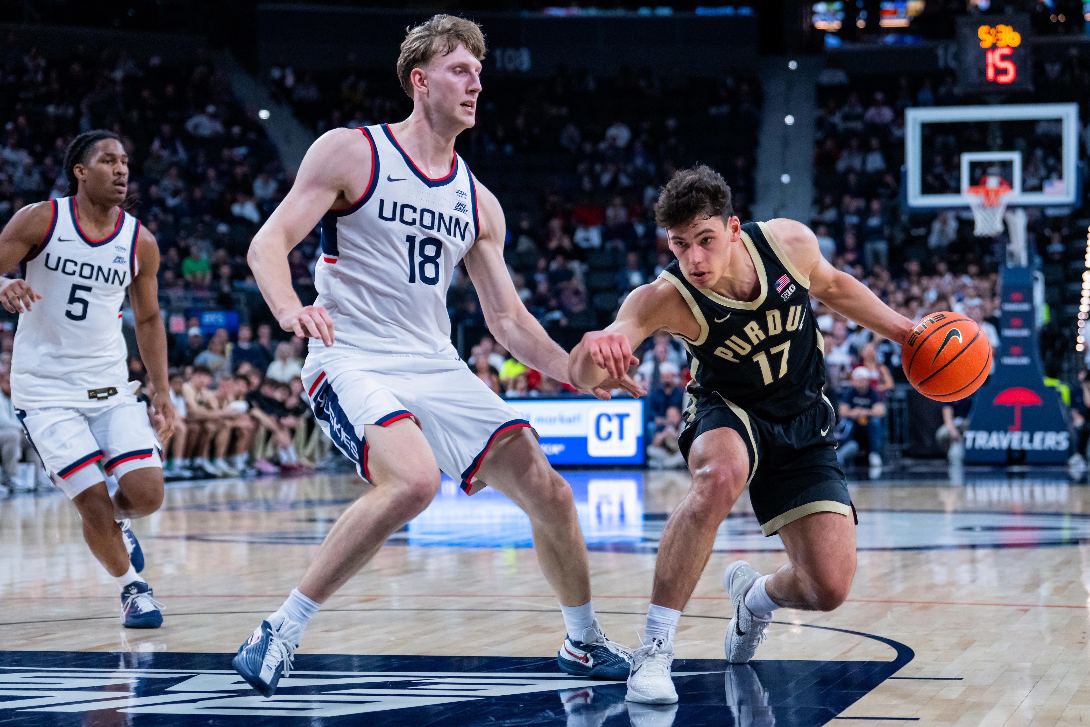 UConn humbles Purdue basketball in final exhibition tune-up
