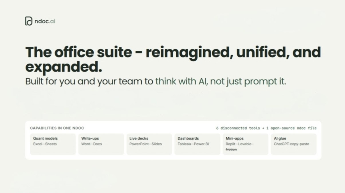Ex Meta AI director leaves big tech to build a Microsoft Office killer