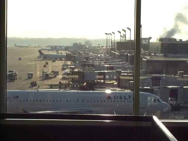 Minneapolis-St. Paul Int'l Airport observation deck