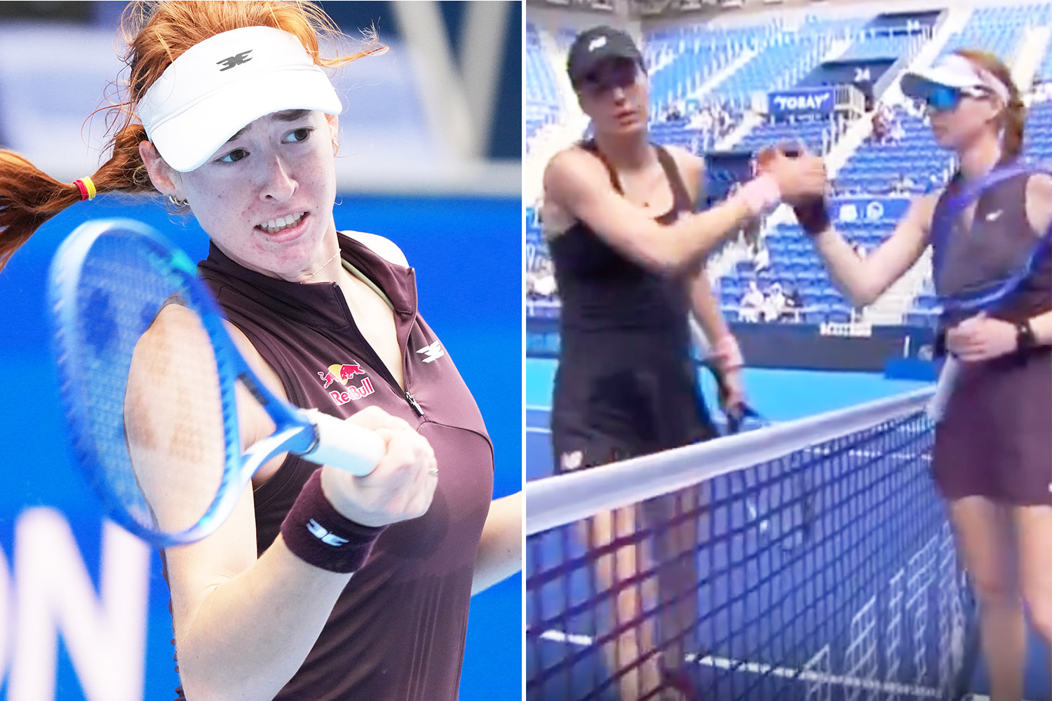 Retirement twist as Aussie tennis star beats world No. 16 in second-last tournament of career