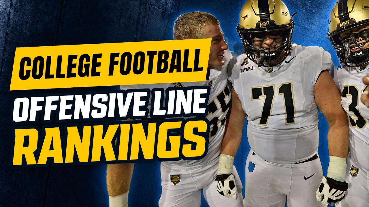 CFB offensive line rankings 2026: Does Army have the best O-line in ...