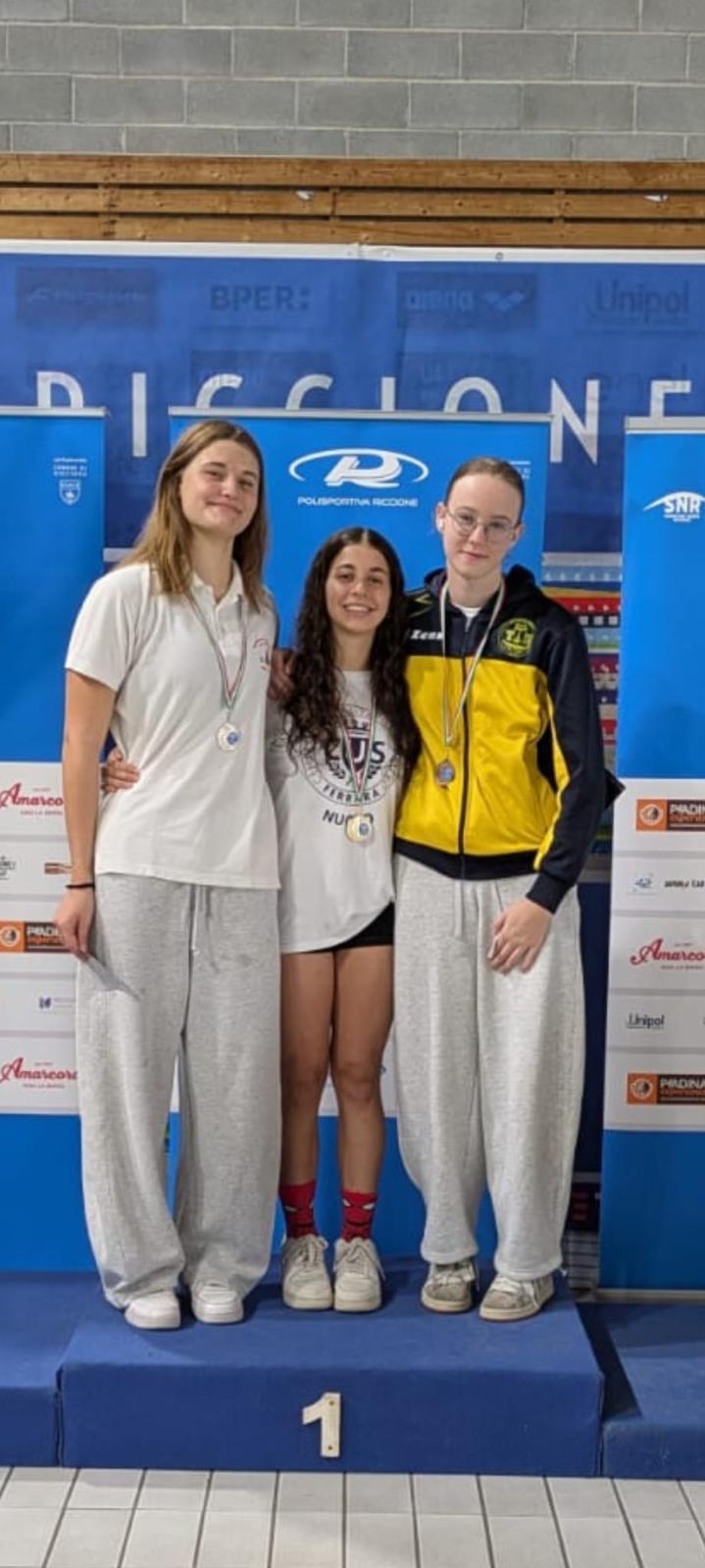 Cus, pioggia di medaglie. Quanti successi a Riccione
