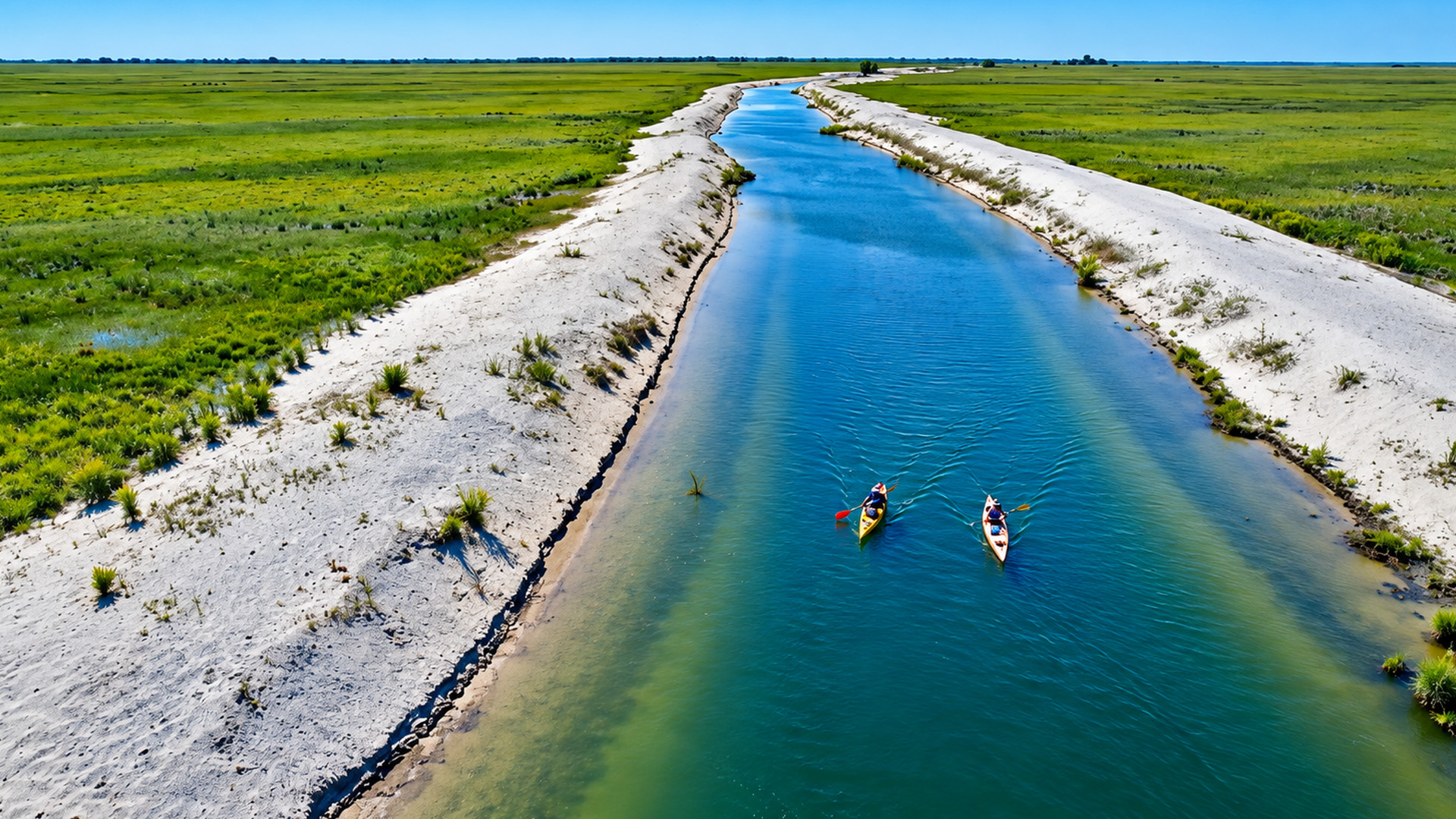 Kayaking through the hidden channels of the Danube Delta