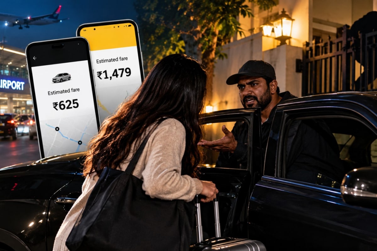 Gurugram woman claims Uber driver locked car over Rs 1,479 demand ...