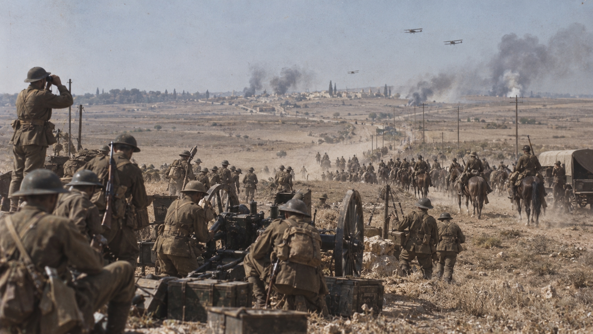 The World War I deception plan that broke the Ottoman line in Palestine