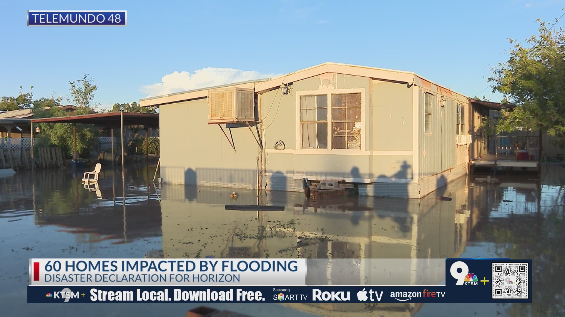 County declares disaster from flooding