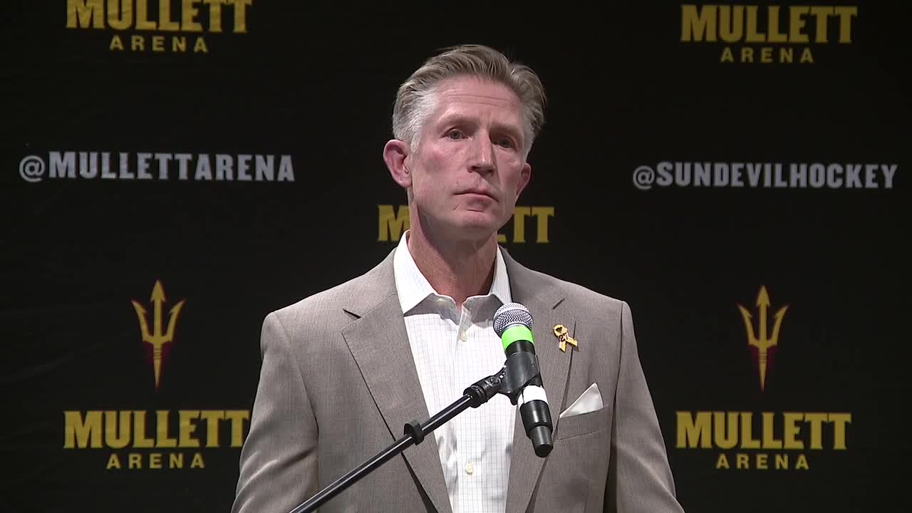 New ASU hockey coach Dave Hakstol introduced amid investigation into ...