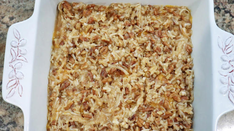Oh so yummy, this sweet potato casserole is more like a dessert than ...