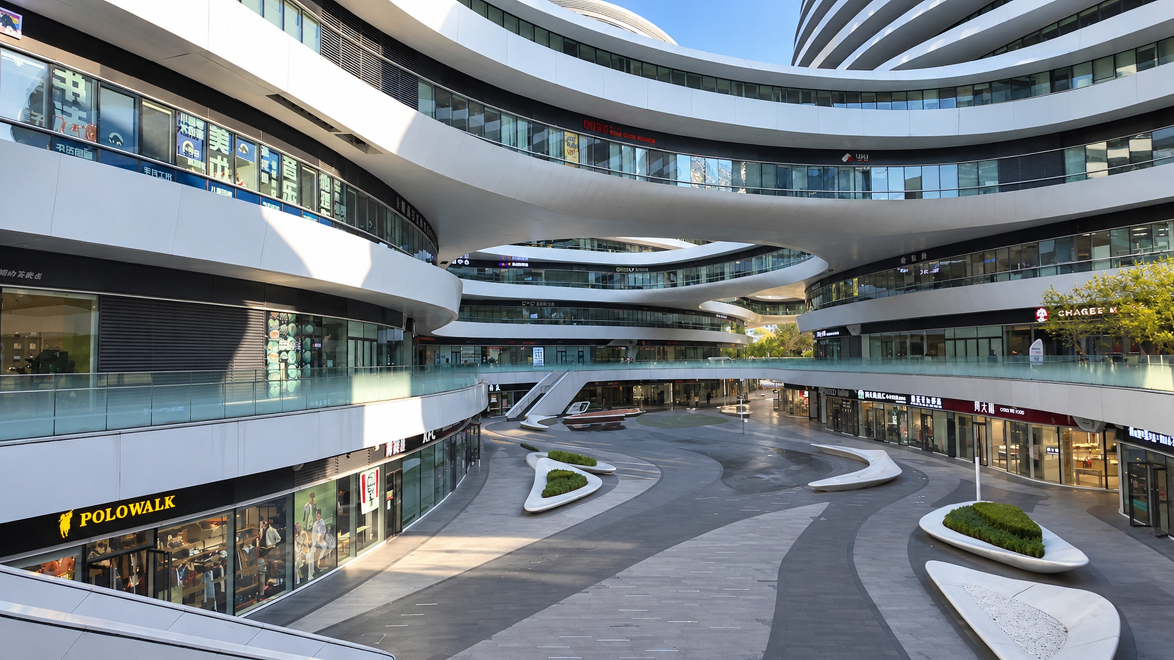 This futuristic mall in China looks like a giant spaceship