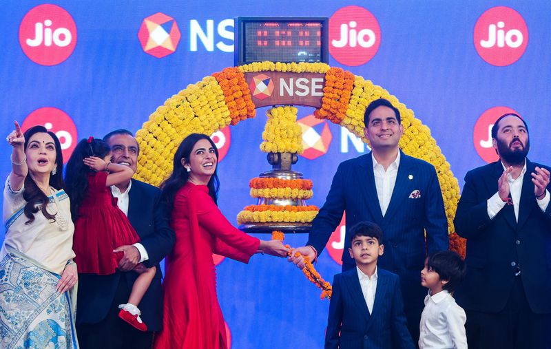 Ambani’s Jio becomes India’s second-most valuable firm in $131.5 ...