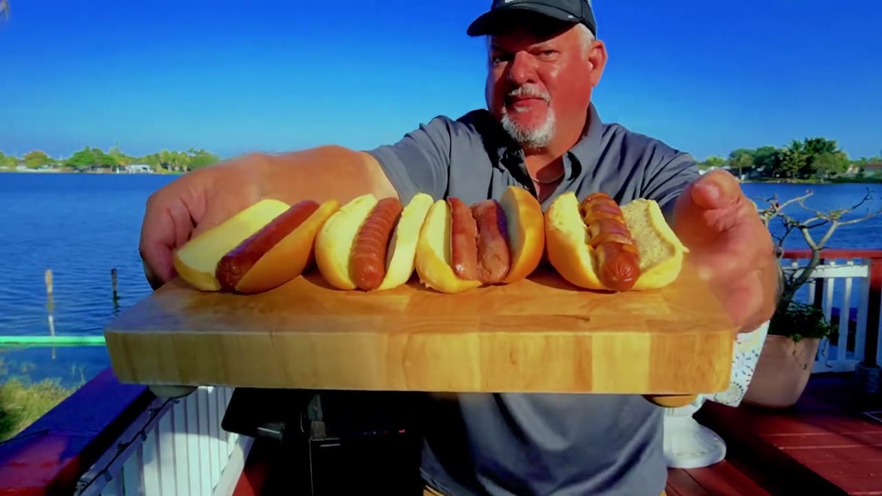 Cheese-stuffed spiral hot dog beats split, sliced and plain versions