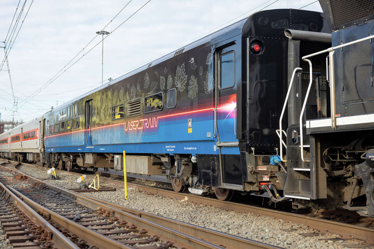 Connecticut's 'laser train' is back. Here's why Metro-North uses it