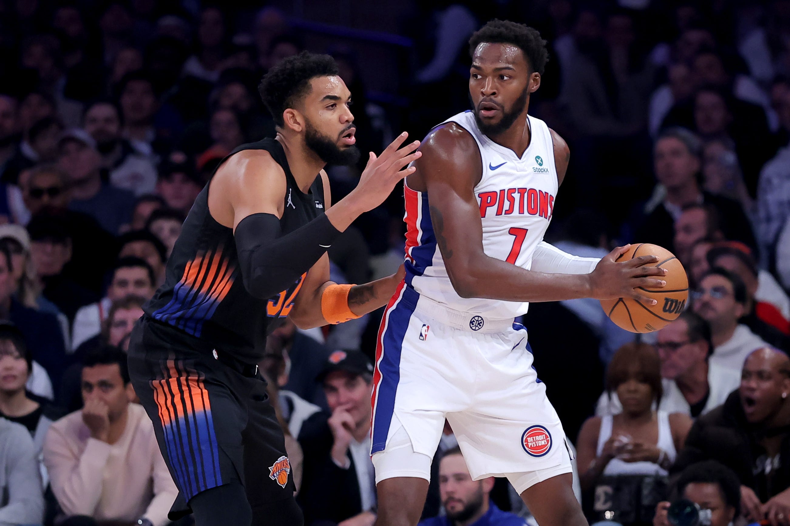 Pistons end three-game road trip with loss to Knicks