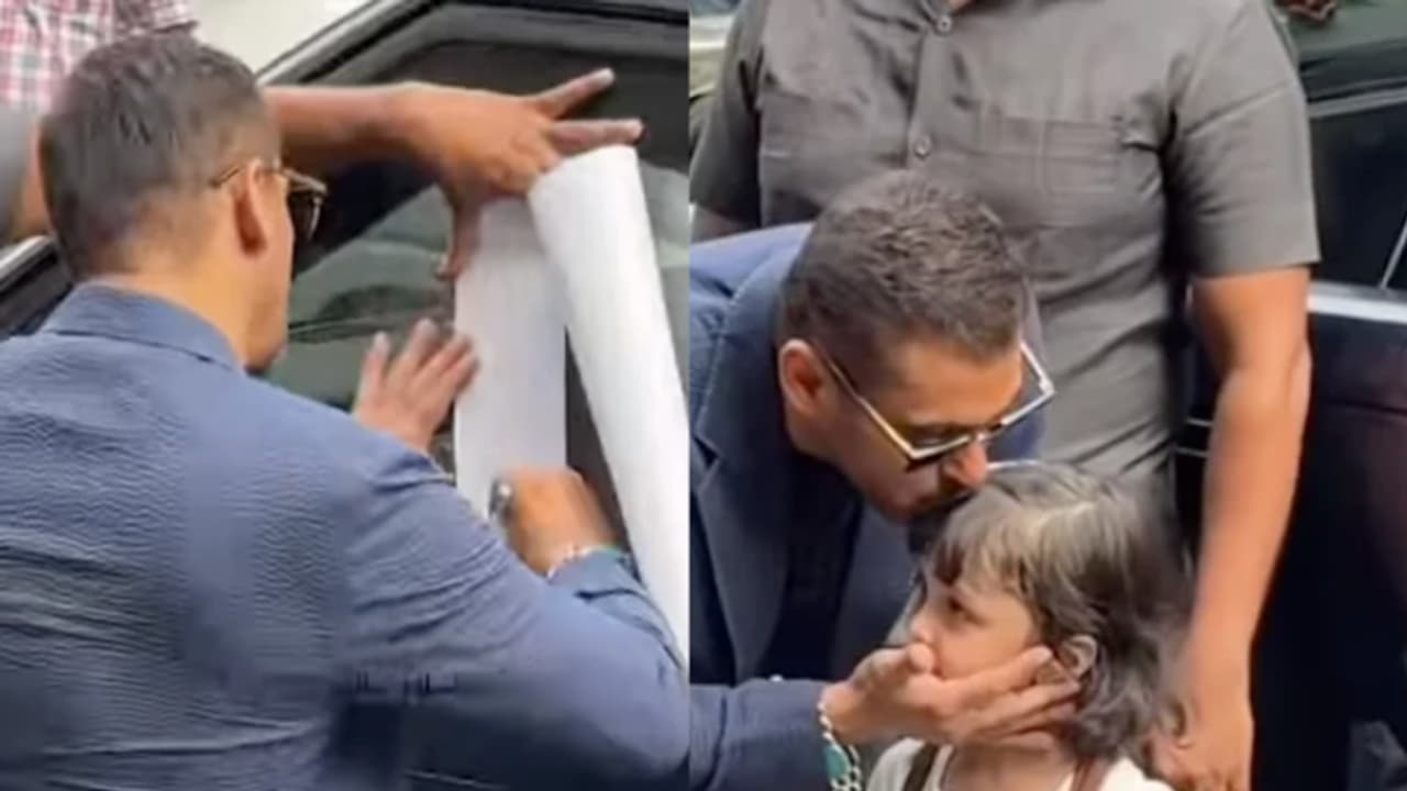 Salman Khan’s sweet hug for little fangirl wins hearts as he signs her ...