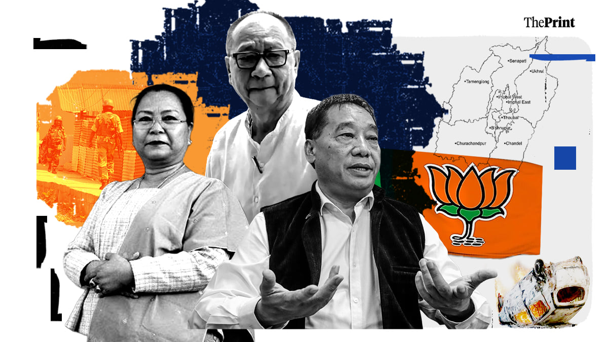 Ethnic divide, unhappy MLAs & strained alliances. Manipur BJP’s poll ...