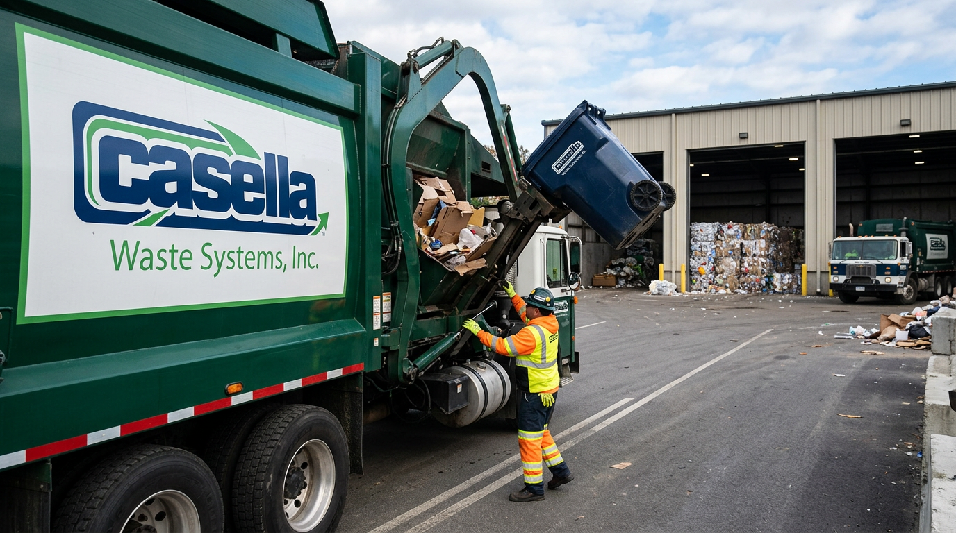 UBS downgrades Casella Waste Systems to neutral from buy