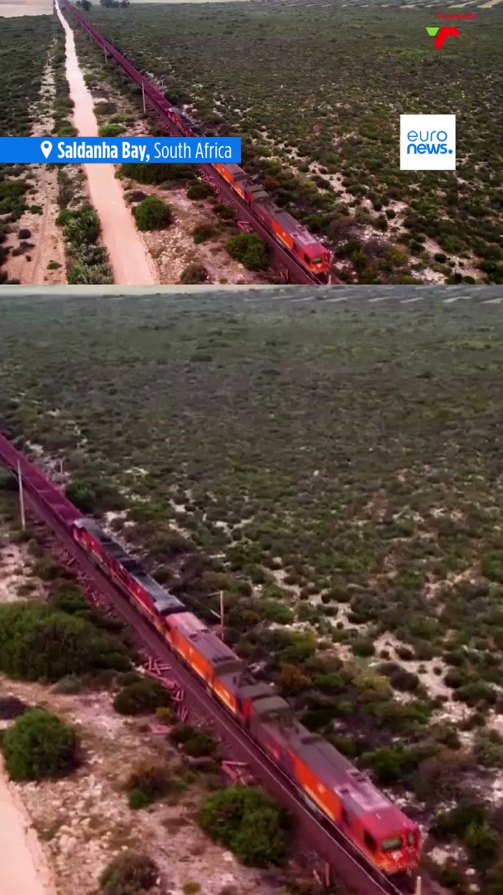 South Africa tests 7.6-kilometre freight train in bid to break world record