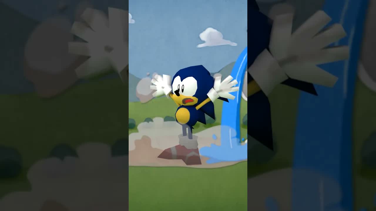 Sonic tries to show off - but his next move goes completely wrong