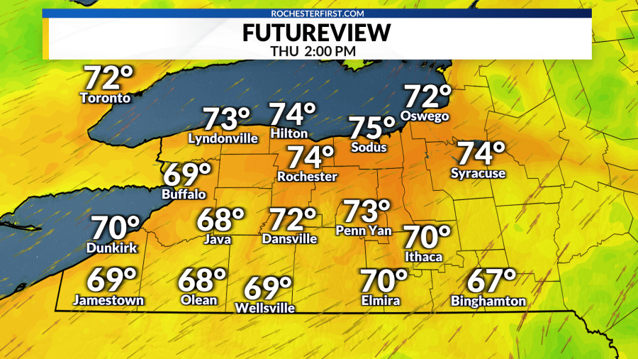 Weather forecast: Record run Thursday