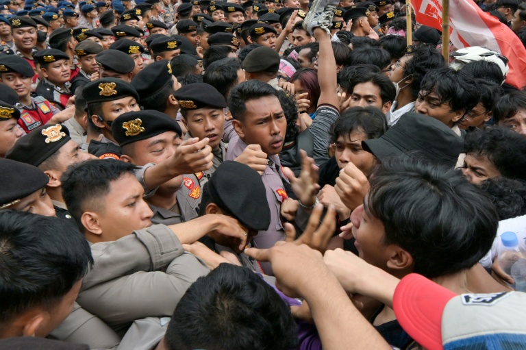 'Eat the rich': Indonesians protest against graft, wildfires