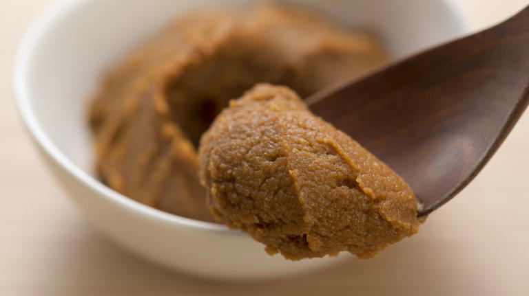 For next level boxed brownies, add a scoop of this jarred umami ingredient