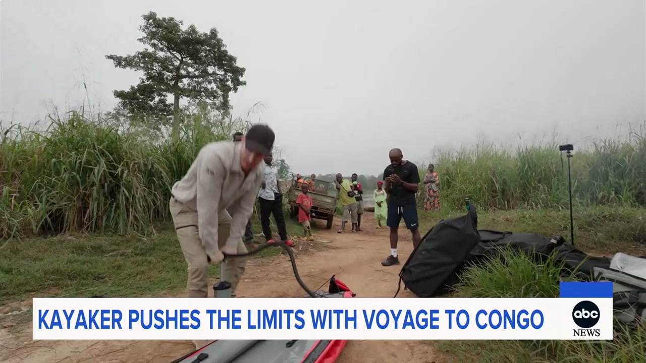 Viral explorer finishes 500-mile paddle through Africa