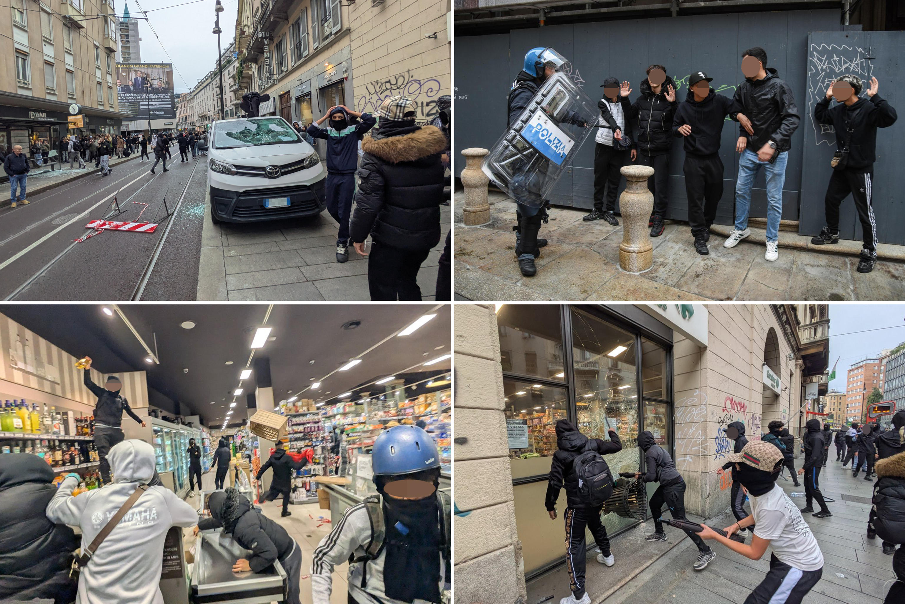 Scontri a Milano, il Garante della privacy blocca le immagini dell ...