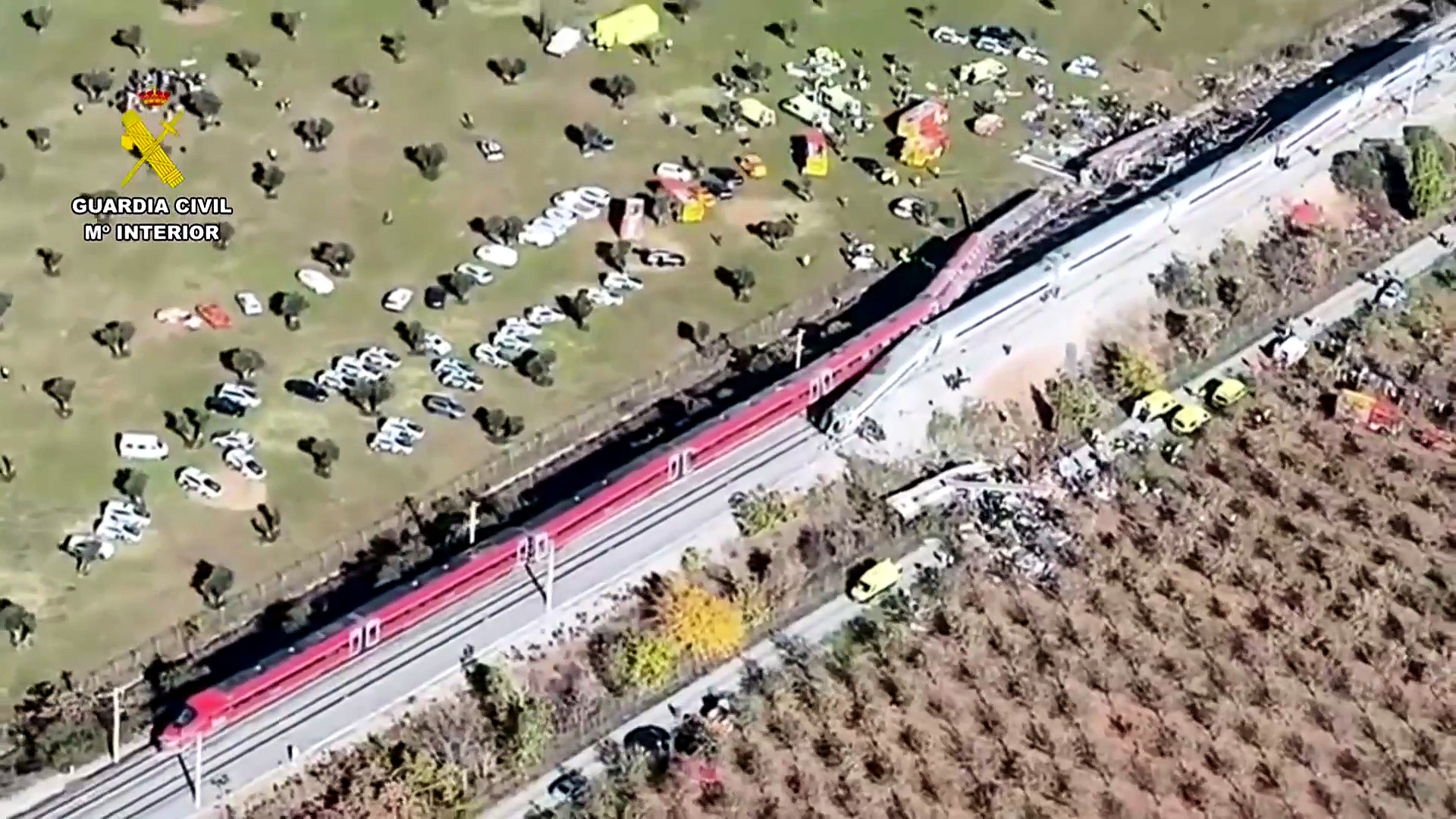 Spain: First footage reveals wreckage of deadly high-speed train crash