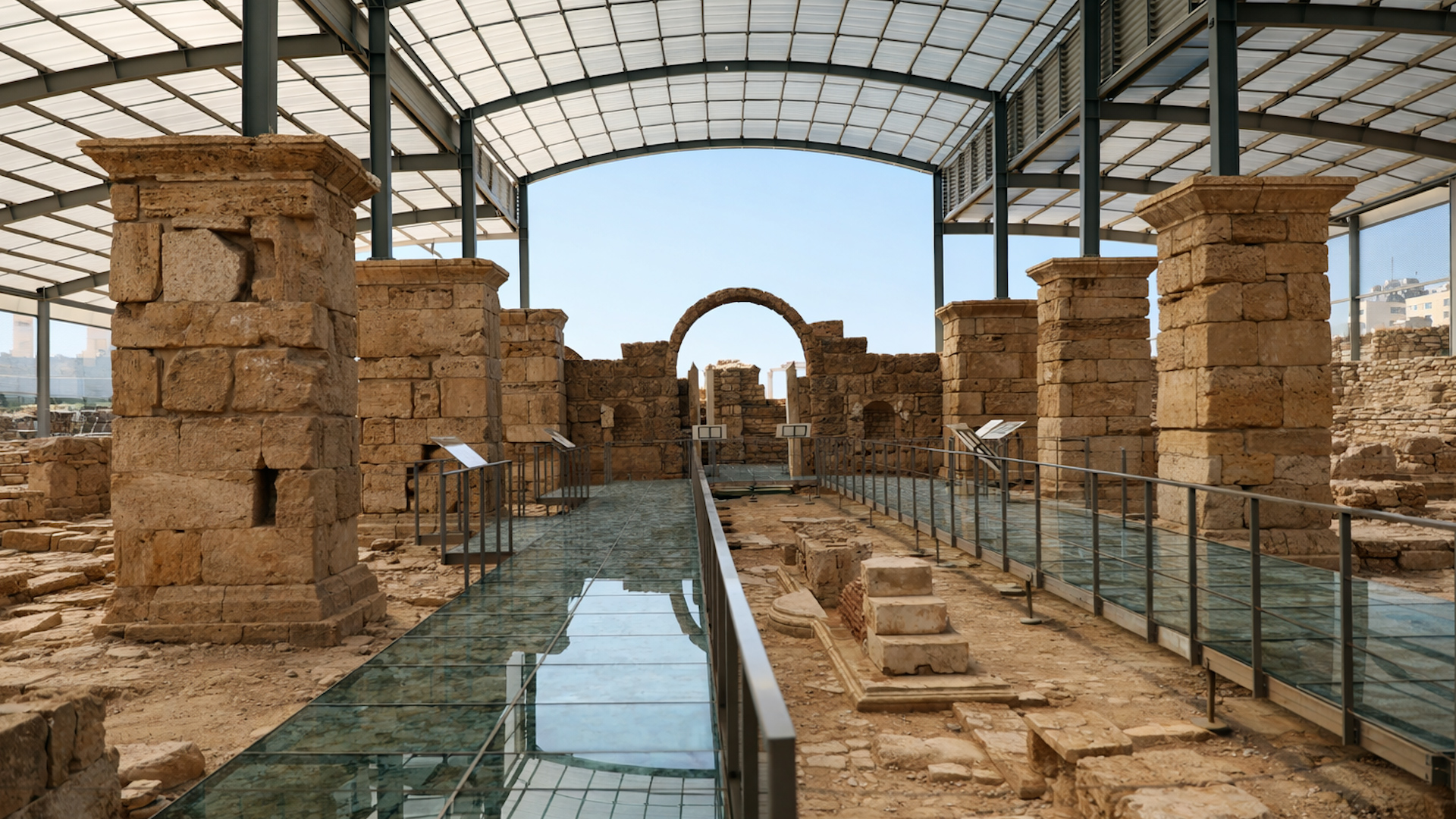 Exploring the archaeological ruins of ancient Laodicea
