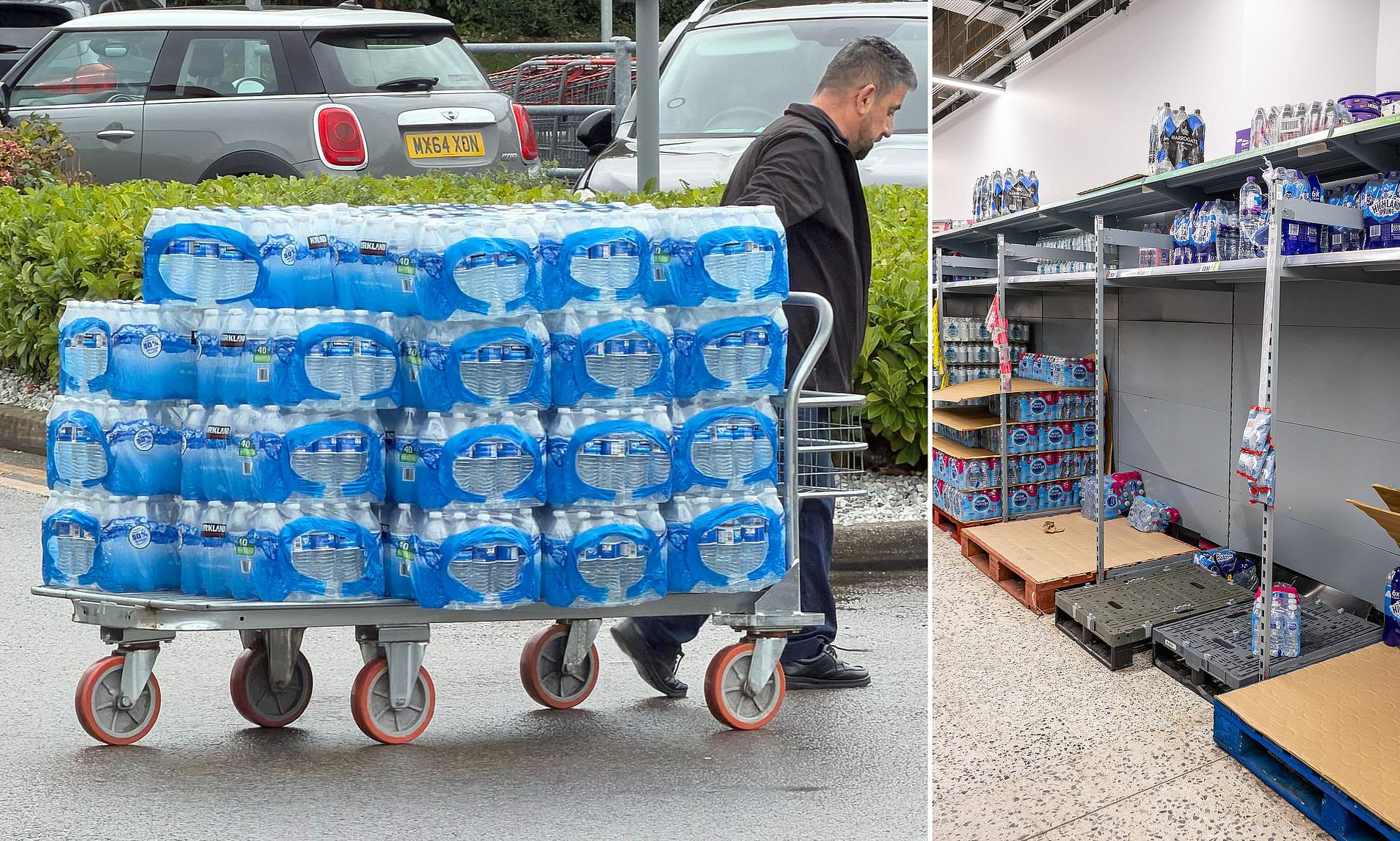 Toilet roll and water sales soar as prepper panic hits shops as ...