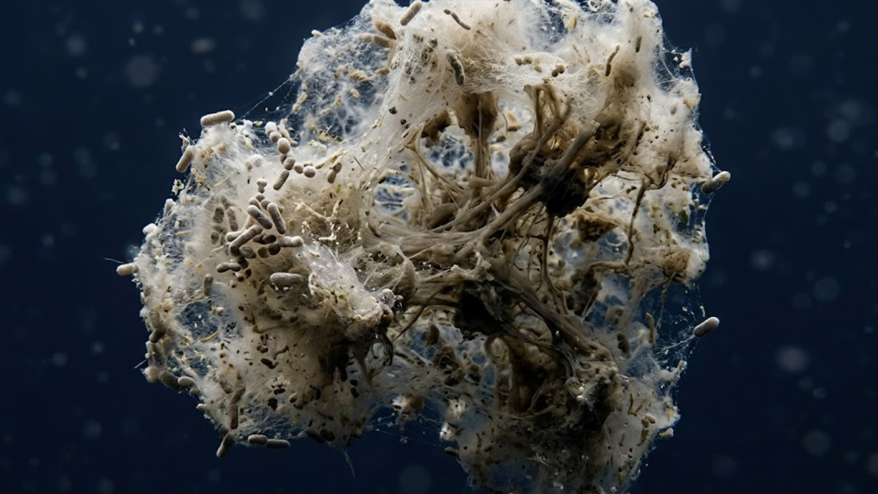 Ocean 'snow' could carry six times more carbon